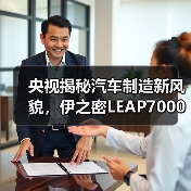 央视揭秘汽车制造新风貌，伊之密LEAP7000助力长安汽车智能化生产（图2）