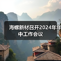 海螺新材召开2024年年中工作会议（图1）