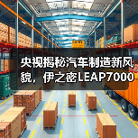央视揭秘汽车制造新风貌，伊之密LEAP7000助力长安汽车智能化生产（图4）