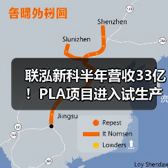 联泓新科半年营收33亿！PLA项目进入试生产（图2）