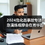 2024危化品事故专项应急演练观摩会在甬华圆满落幕(图2) 2024危化品事故专项应急演练观摩会在甬华圆满落幕(图2)
