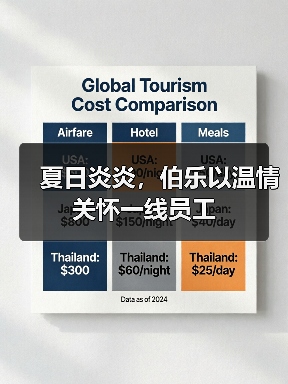 夏日炎炎，伯乐以温情关怀一线员工（图1）