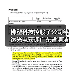佛塑科技控股子公司纬达光电获评广东省清洁生产企业（图2）