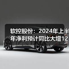 软控股份：2024年上半年净利预计同比大增120%（图2）