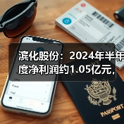 滨化股份：2024年半年度净利润约1.05亿元，同比下降29.73%（图2）