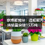 京博聚烯烃：透明聚丙烯销量突破15万吨（图3）