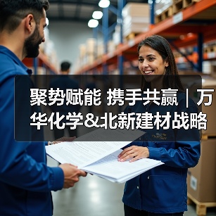 聚势赋能 携手共赢|万华化学&北新建材战略合作签约暨联合创新实验室揭牌仪式(图3) 聚势赋能 携手共赢|万华化学&北新建材战略合作签约暨联合创新实验室揭牌仪式(图3)