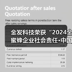 金发科技荣获“2024金蜜蜂企业社会责任·中国榜”影响力·引领型企业奖项(图3) 金发科技荣获“2024金蜜蜂企业社会责任·中国榜”影响力·引领型企业奖项(图3)
