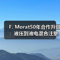 F. Morat50年合作升级：液压到液电混合注塑机效率提升（图4）