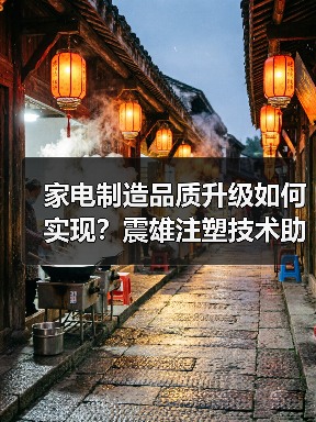 家电制造品质升级如何实现？震雄注塑技术助力粟米智造飞跃（图1）