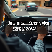 海天国际半年营收纯利双增长20%！（图1）
