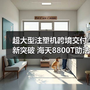 超大型注塑机跨境交付新突破 海天8800T助法国工厂升级（图2）