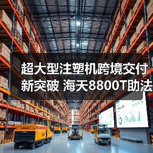 超大型注塑机跨境交付新突破 海天8800T助法国工厂升级（图3）