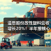 道恩股份改性塑料营收增长20%!半年报核心数据解析(图4) 道恩股份改性塑料营收增长20%!半年报核心数据解析(图4)