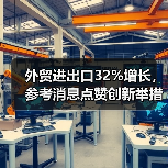 外贸进出口32%增长,参考消息点赞创新举措(图2) 外贸进出口32%增长,参考消息点赞创新举措(图2)