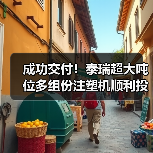 成功交付!泰瑞超大吨位多组份注塑机顺利投产(图3) 成功交付!泰瑞超大吨位多组份注塑机顺利投产(图3)