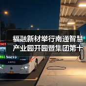 福融新材举行南通智慧产业园开园暨集团第十七条德国布鲁克纳全球领先膜材料生产线投产仪式（图4）
