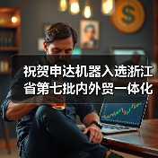 祝贺申达机器入选浙江省第七批内外贸一体化“领跑者”企业培育名单（图1）