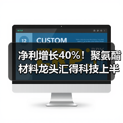 净利增长40%！聚氨酯材料龙头汇得科技上半年业绩发布（图3）