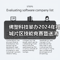 佛塑科技举办2024年禅城片区技能竞赛暨送清凉进企业活动(图4) 佛塑科技举办2024年禅城片区技能竞赛暨送清凉进企业活动(图4)