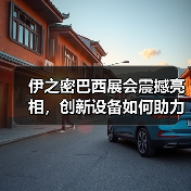 伊之密巴西展会震撼亮相,创新设备如何助力南美市场拓展?(图1) 伊之密巴西展会震撼亮相,创新设备如何助力南美市场拓展?(图1)