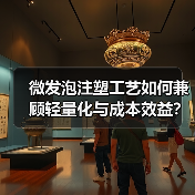 微发泡注塑工艺如何兼顾轻量化与成本效益？（图3）