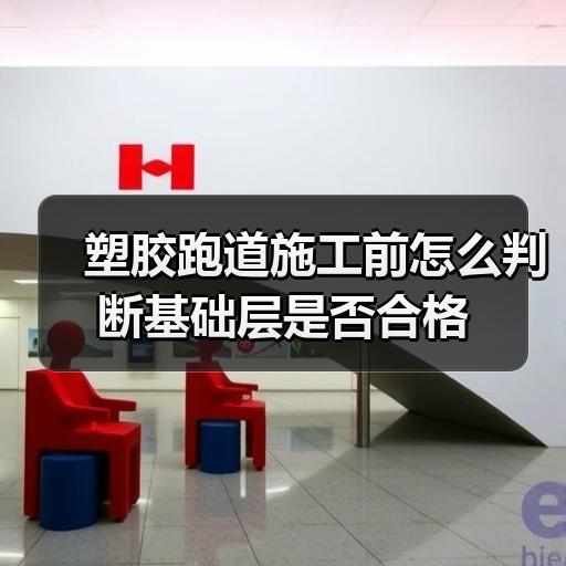 塑胶跑道施工前怎么判断基础层是否合格