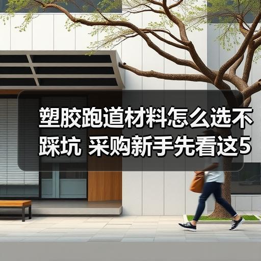 塑胶跑道材料怎么选不踩坑 采购新手先看这5个判断标准