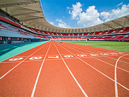 阳光宝贝幼儿园户外活动区塑胶地坪改造