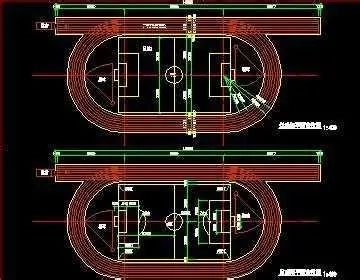 塑胶跑道工程设计(图1) 塑胶跑道工程设计(图1)