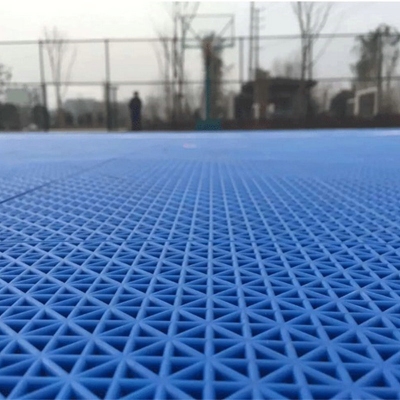  悬浮式拼装运动地板