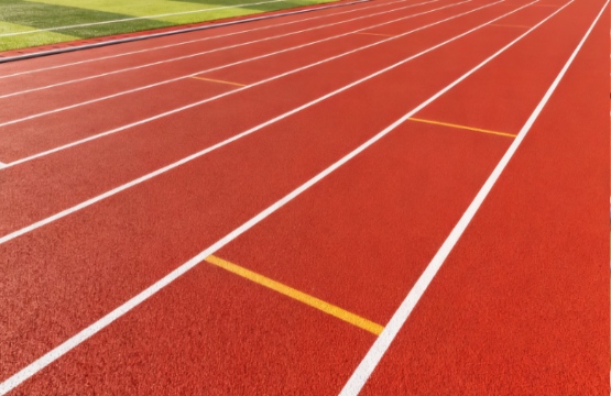 市第三中学标准塑胶跑道建设(图3)