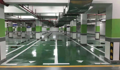 晟胜地坪：商业综合体地下停车场交通划线一体化解决方案(图3)