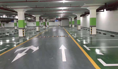 晟胜地坪：商业综合体地下停车场交通划线一体化解决方案(图2)